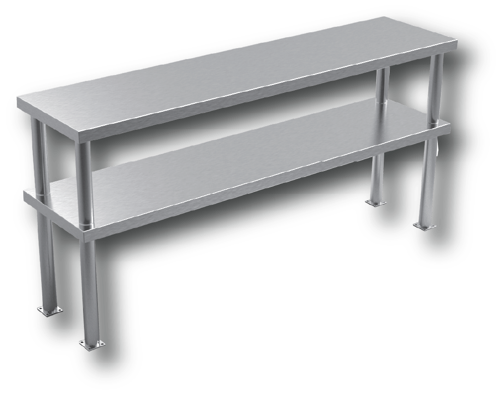 17. double over shelf