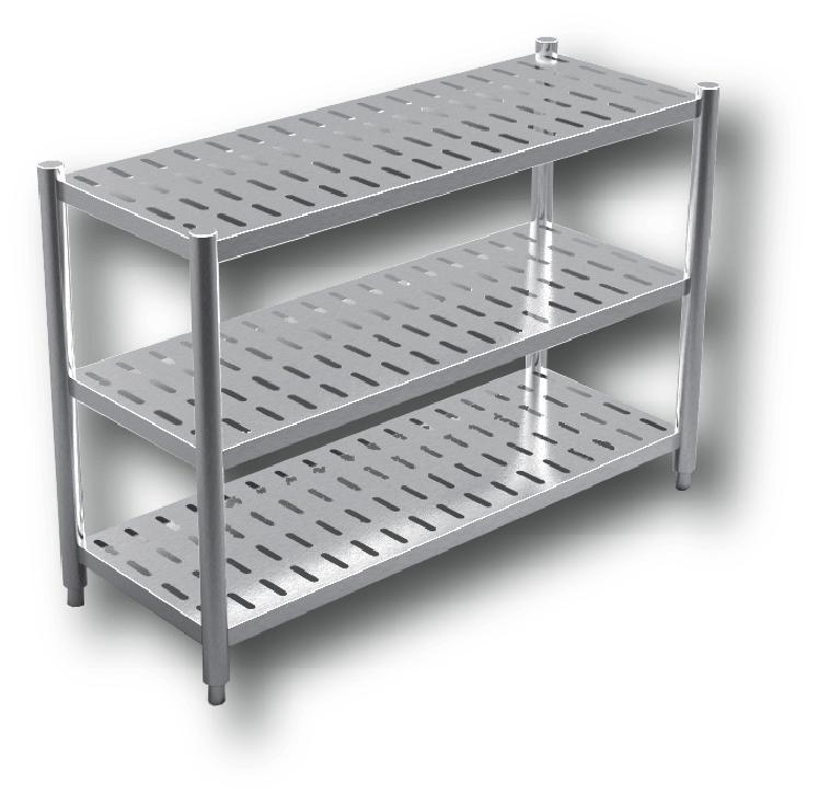 24. punch solid shelf 3 tiers