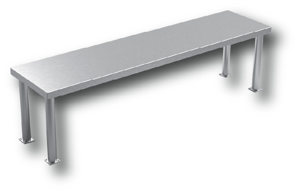 18. single over shelf